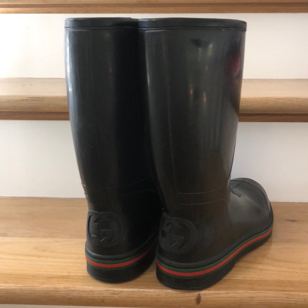 Gucci men’s rain boots size 10.5